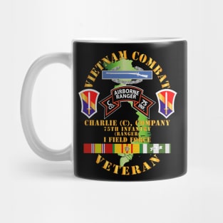 Vietnam Combat Vet - C Co 75th Infantry (Ranger) - I Field Force SSI Mug